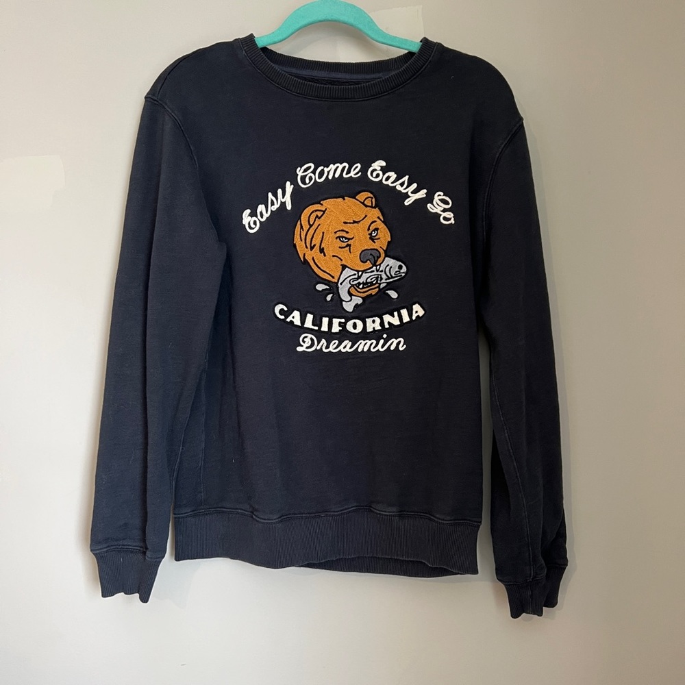 Lucky Brand Appliqué Crewneck